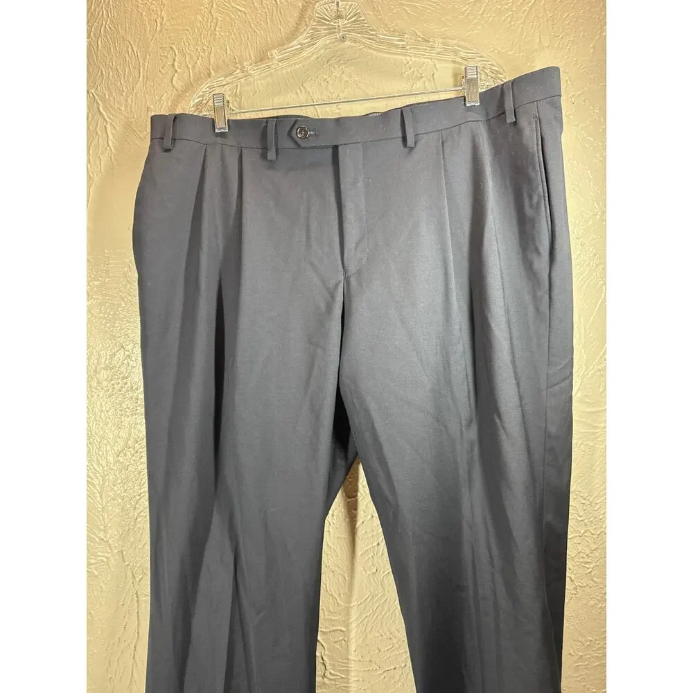 Lauren‎ Ralph Lauren High Performance Wool Dress Pants Navy Mens Size 42x30